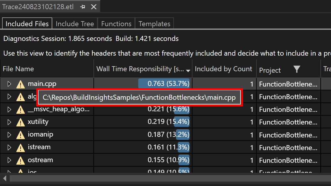 Fully Integrated with Visual Studio screenshot